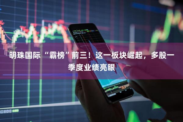 明珠国际 “霸榜”前三！这一板块崛起，多股一季度业绩亮眼